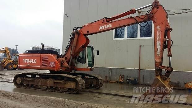 Atlas 1704LC Kāpurķēžu ekskavatori