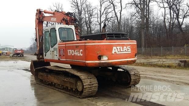 Atlas 1704LC Kāpurķēžu ekskavatori