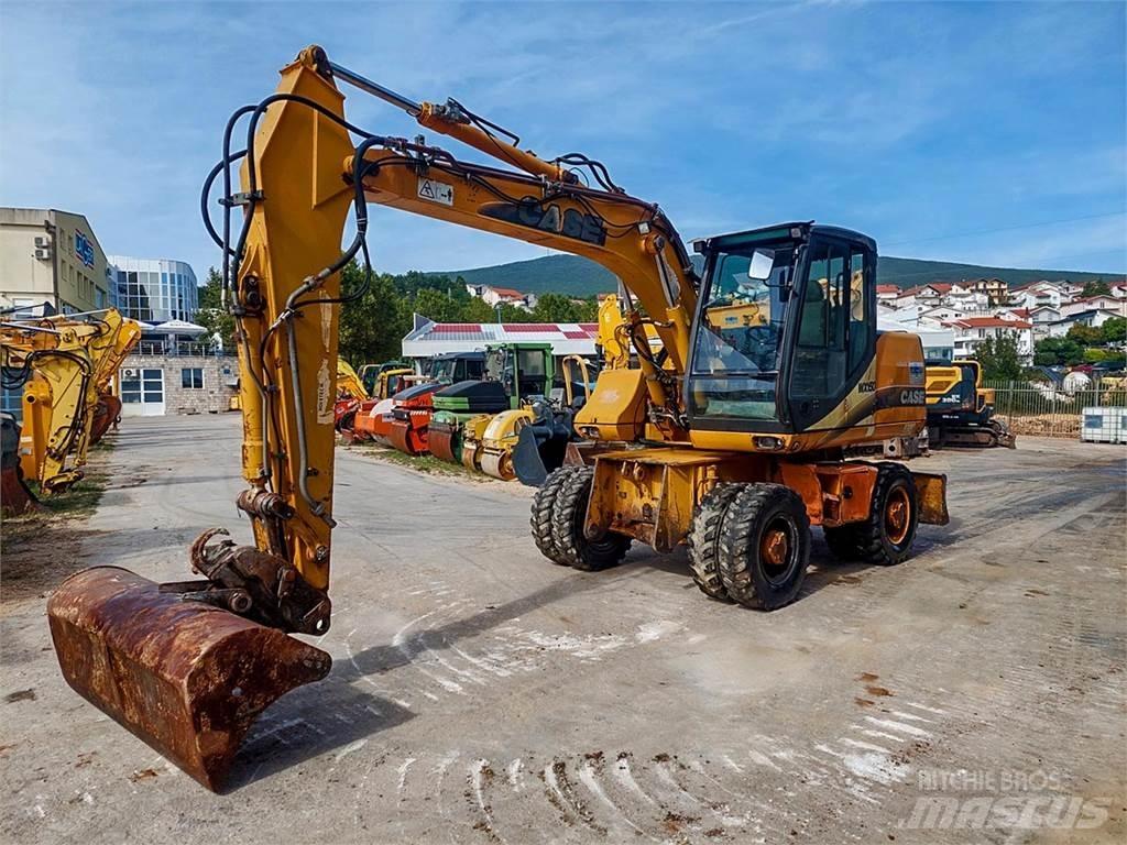 CASE WX150 Ekskavatori uz riteņiem