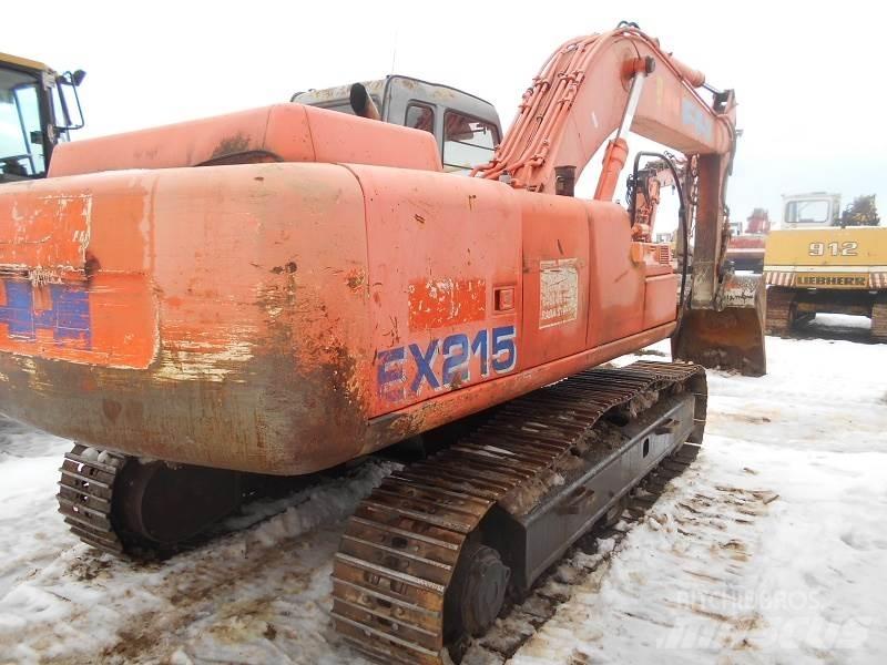 Fiat-Hitachi EX 215 Kāpurķēžu ekskavatori