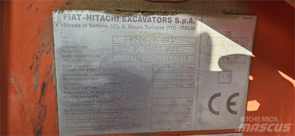 Fiat-Hitachi FB200.2 -4PS Ekskavatori-iekrāvēji