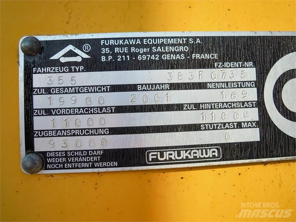 Furukawa 355-II Iekrāvēji uz riteņiem