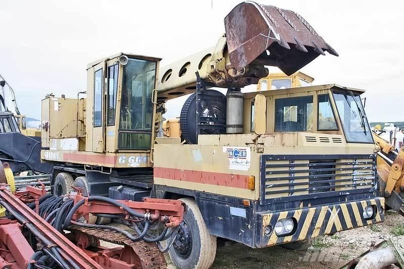 Gradall G660A Ekskavatori uz riteņiem
