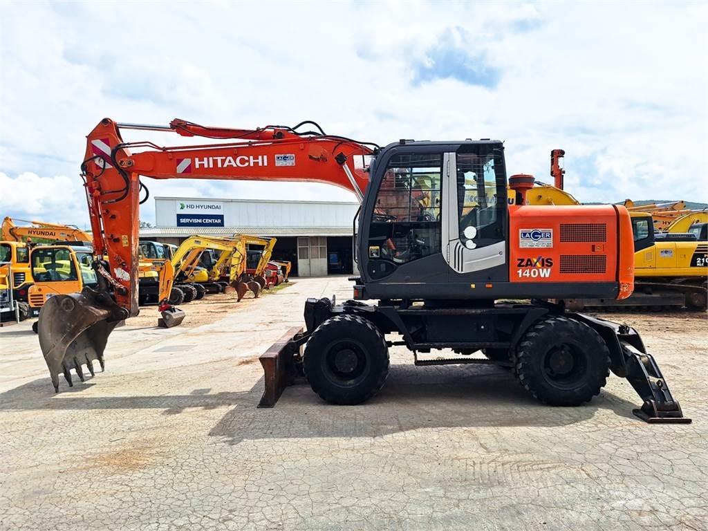 Hitachi ZX140W-3 Ekskavatori uz riteņiem