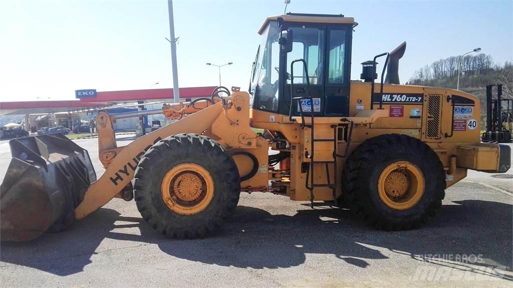 Hyundai HL760XTD-7 Iekrāvēji uz riteņiem