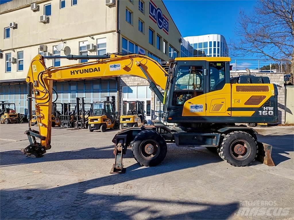 Hyundai HW160 Ekskavatori uz riteņiem