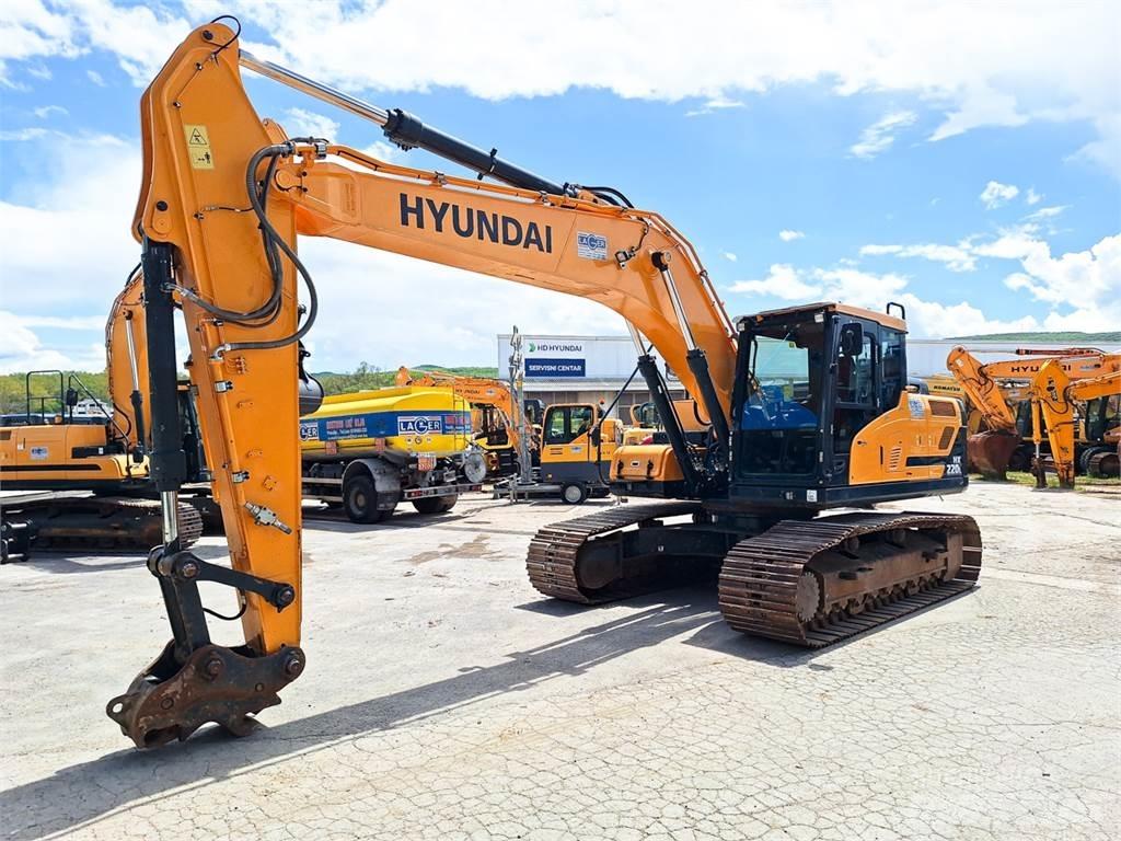 Hyundai HX220L Kāpurķēžu ekskavatori