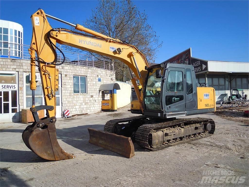 Hyundai R140LCD-7A Kāpurķēžu ekskavatori
