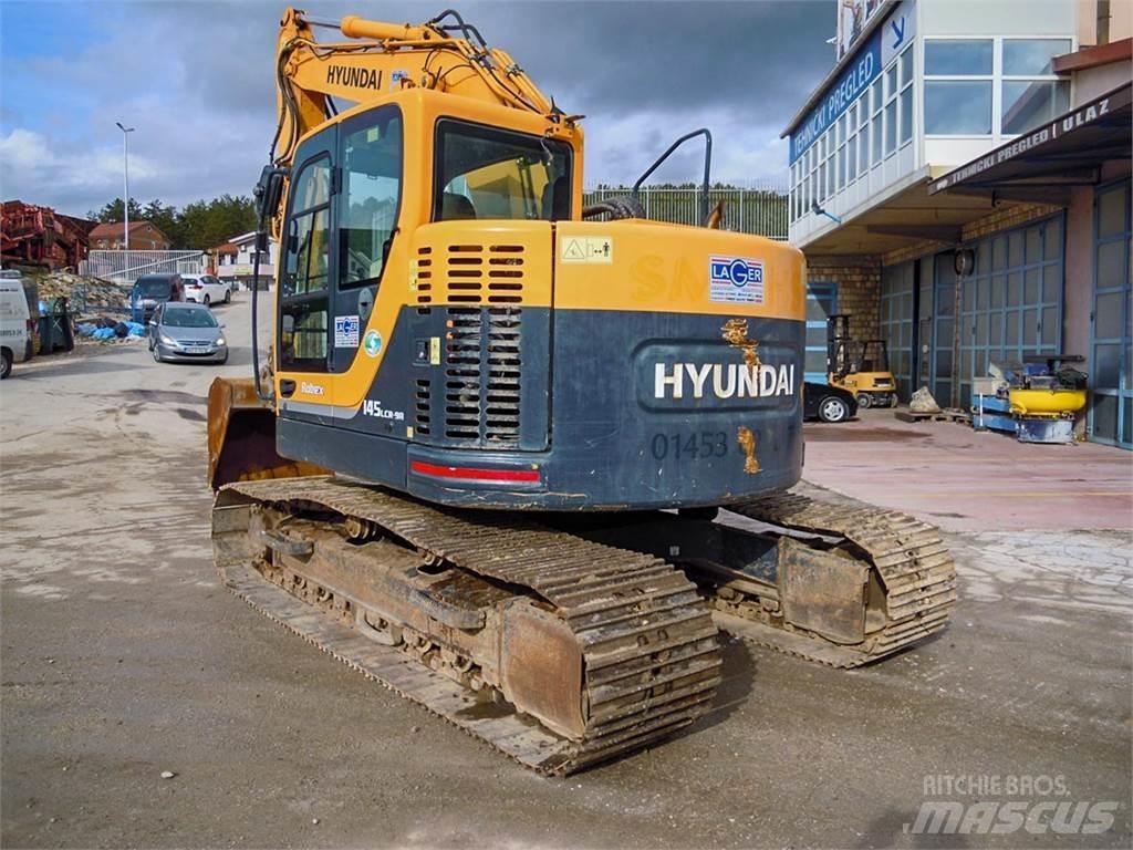 Hyundai R145LCR-9A Kāpurķēžu ekskavatori