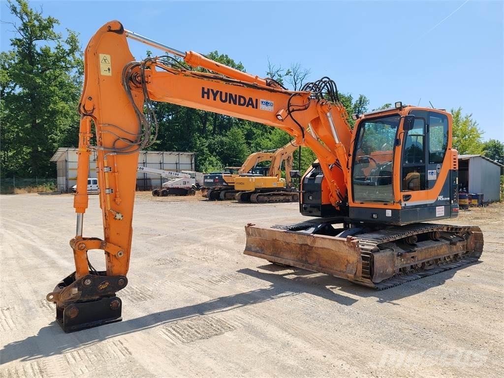 Hyundai R145LCR-9A Kāpurķēžu ekskavatori