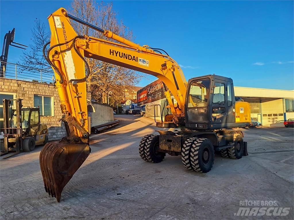 Hyundai R170W-7A Ekskavatori uz riteņiem