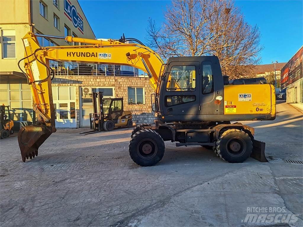 Hyundai R170W-7A Ekskavatori uz riteņiem