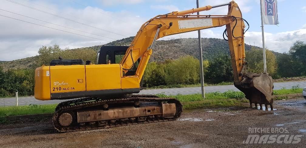 Hyundai R210NLC-7A Kāpurķēžu ekskavatori