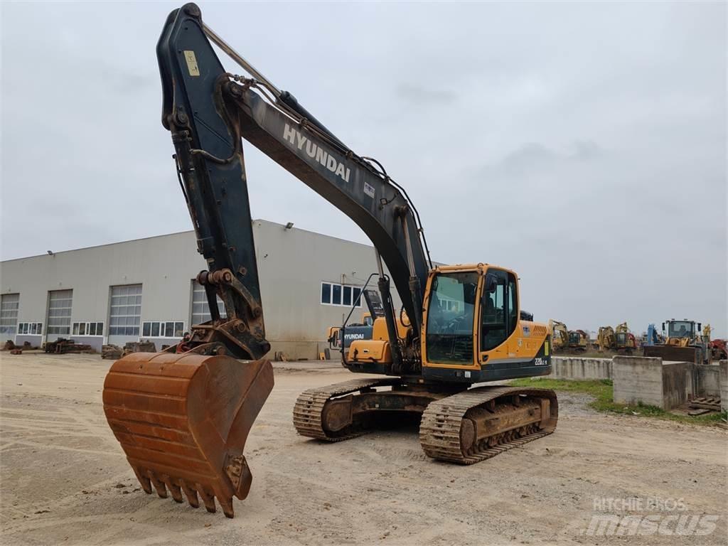 Hyundai R220LC-9S Kāpurķēžu ekskavatori