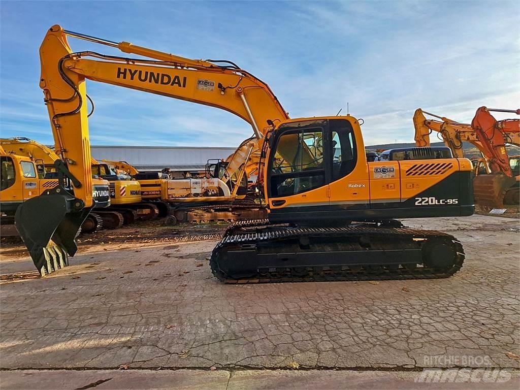 Hyundai R220LC-9S Kāpurķēžu ekskavatori