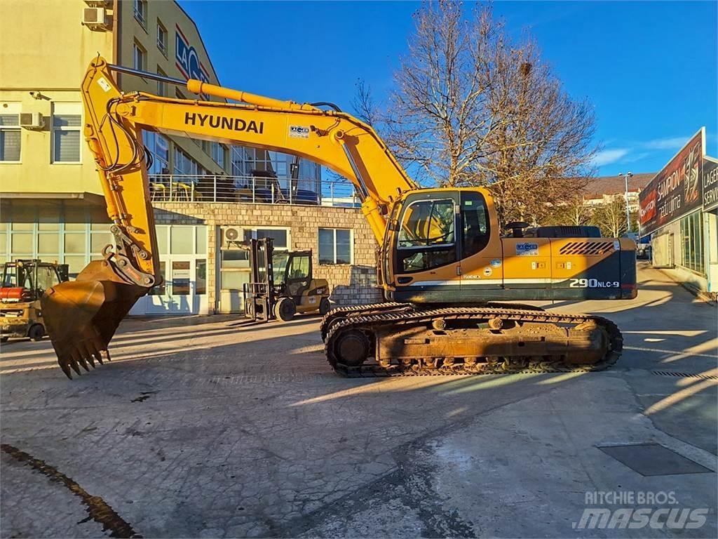 Hyundai R290LC-9 Kāpurķēžu ekskavatori