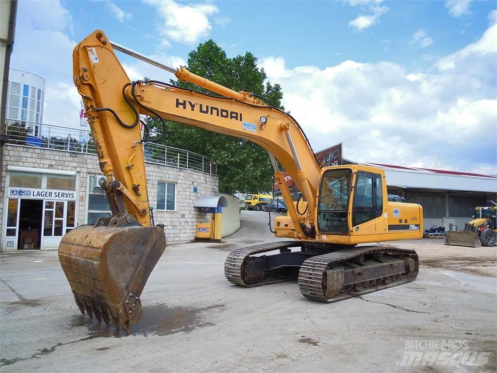Hyundai R290NLC-7 Kāpurķēžu ekskavatori