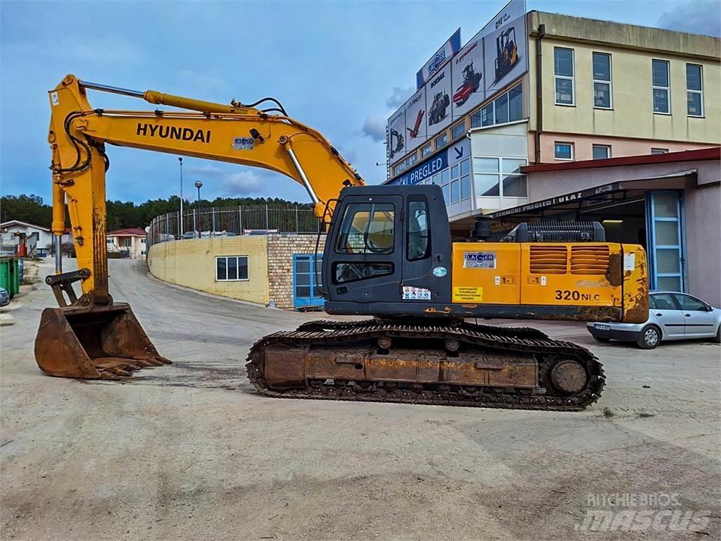 Hyundai R320NLC-7A Kāpurķēžu ekskavatori