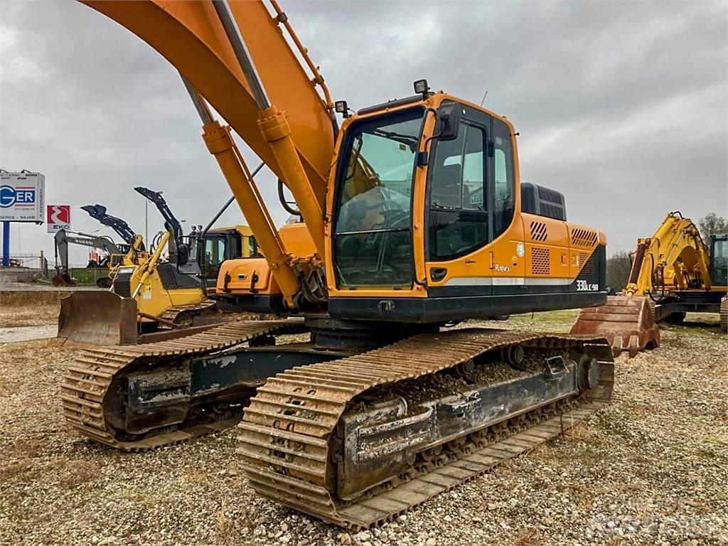 Hyundai R330-9A Kāpurķēžu ekskavatori