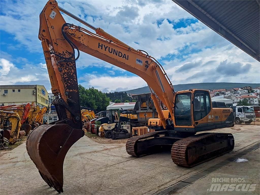 Hyundai R330LC-9 Kāpurķēžu ekskavatori