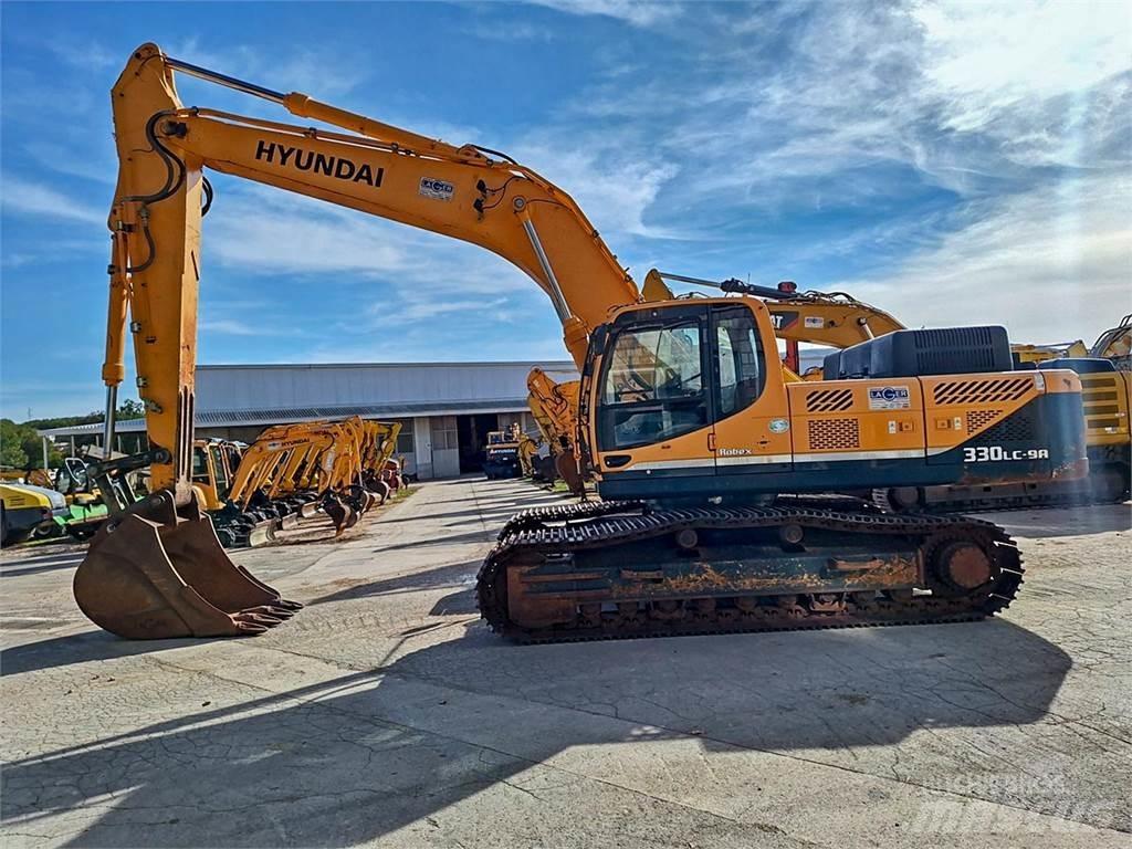 Hyundai R330LC-9A Kāpurķēžu ekskavatori