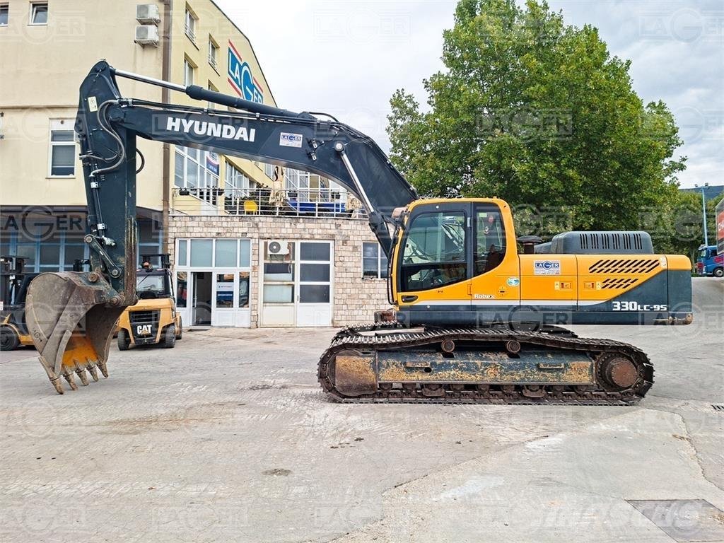 Hyundai R330LC-9S Kāpurķēžu ekskavatori