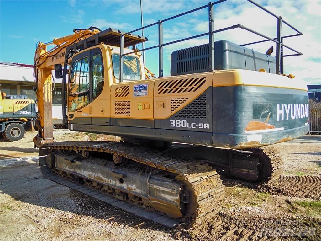 Hyundai R380LC-9A Kāpurķēžu ekskavatori