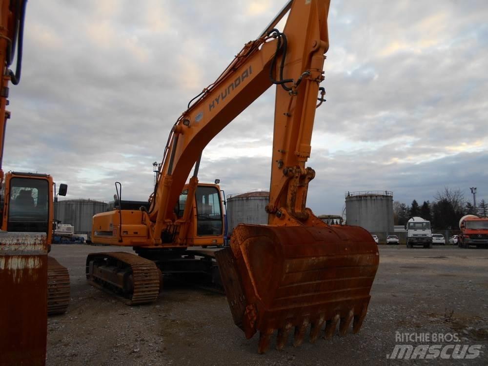 Hyundai R450LC-7 Kāpurķēžu ekskavatori
