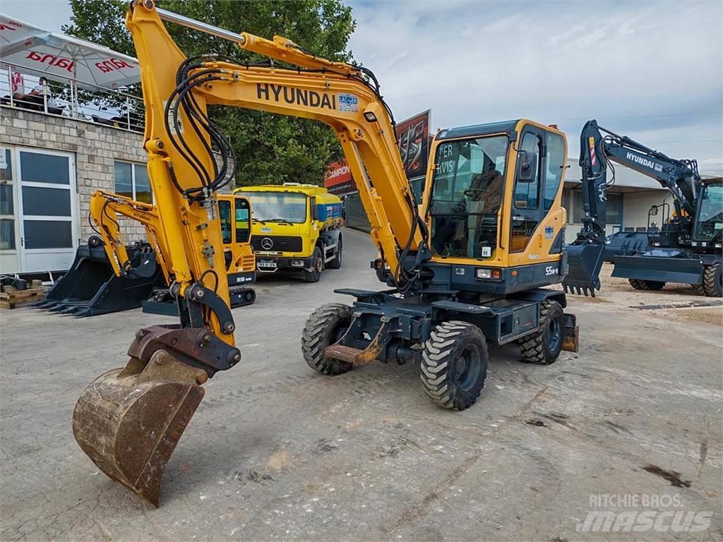 Hyundai R55W-9 Mini ekskavatori < 7 t