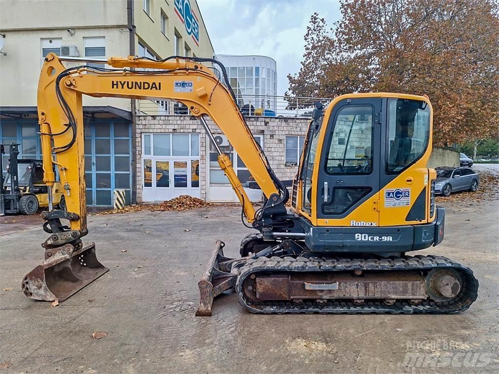 Hyundai R80CR-9A Mini ekskavatori < 7 t