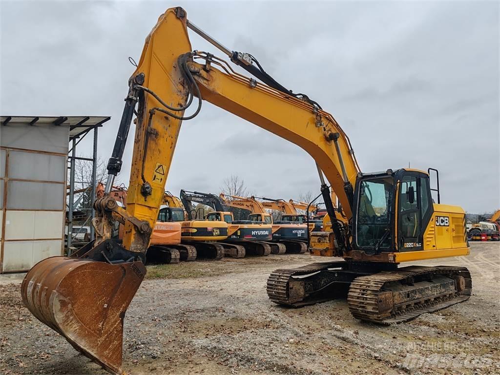 JCB 220 X SLC Kāpurķēžu ekskavatori