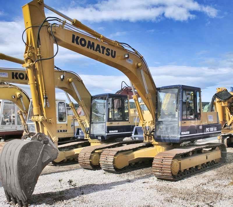 Komatsu PC180LC-3 Kāpurķēžu ekskavatori