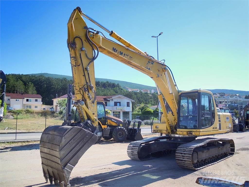 Komatsu PC210LC-6K Kāpurķēžu ekskavatori