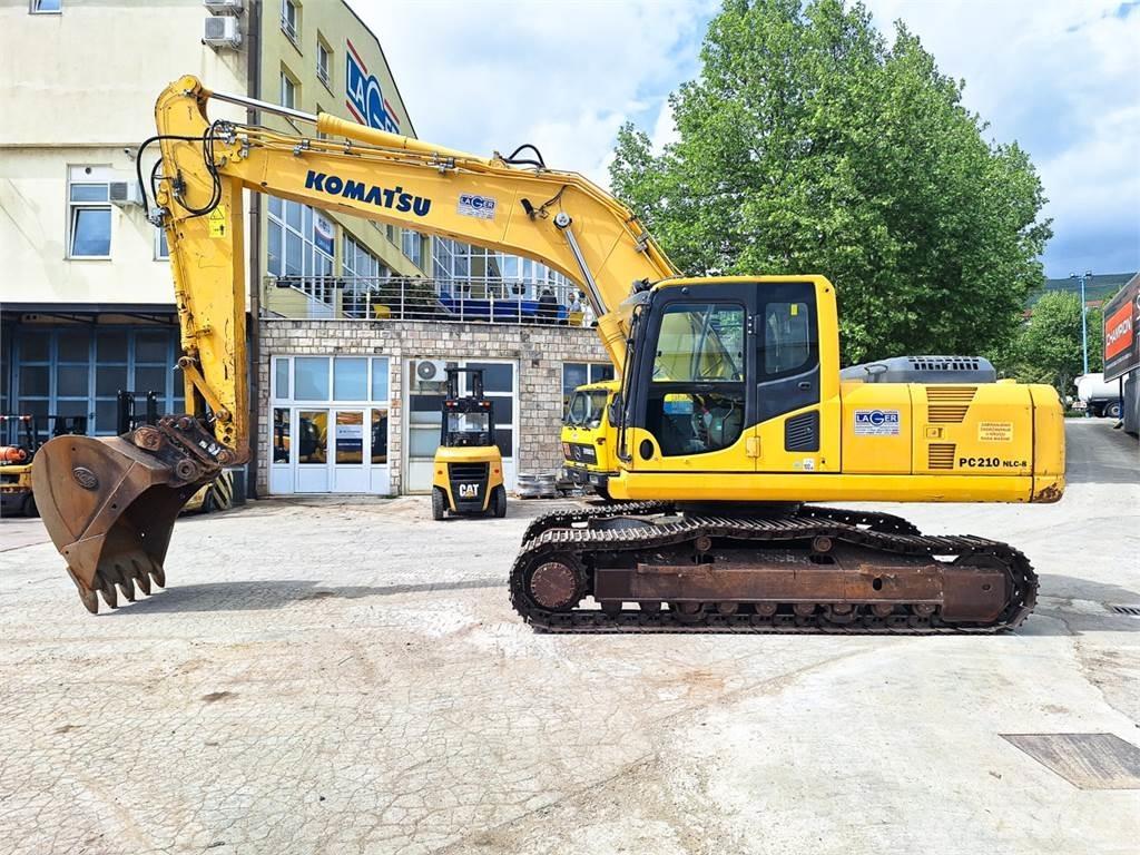 Komatsu PC210NLC-8 Kāpurķēžu ekskavatori