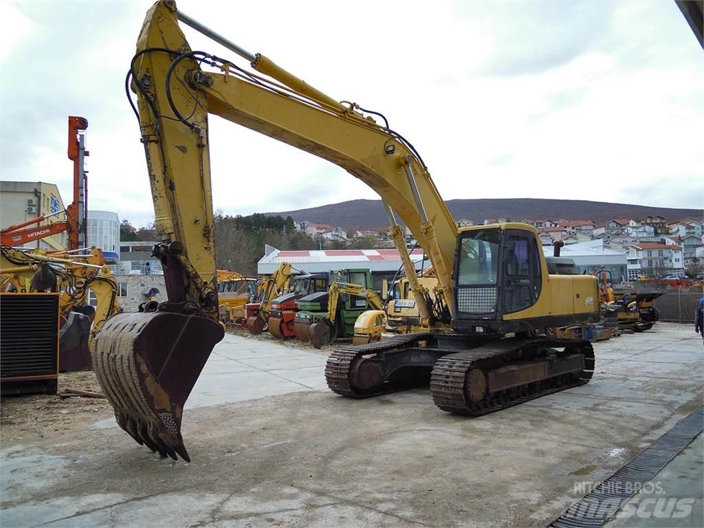 Komatsu PC340 Kāpurķēžu ekskavatori