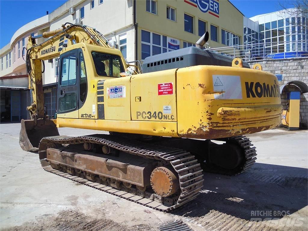 Komatsu PC340NLC-6K Kāpurķēžu ekskavatori