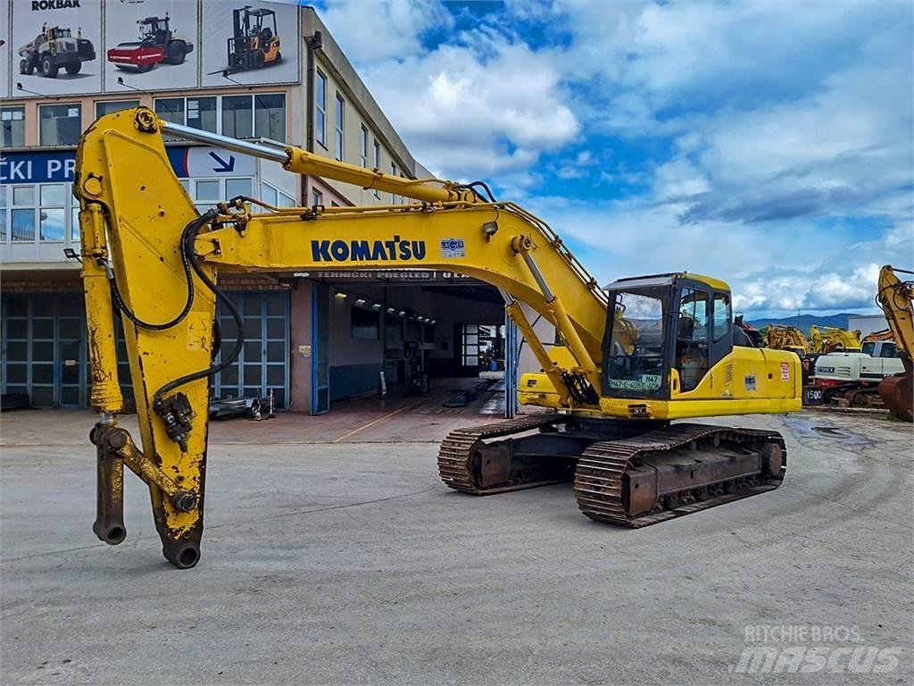 Komatsu PC340NLC-7K Kāpurķēžu ekskavatori