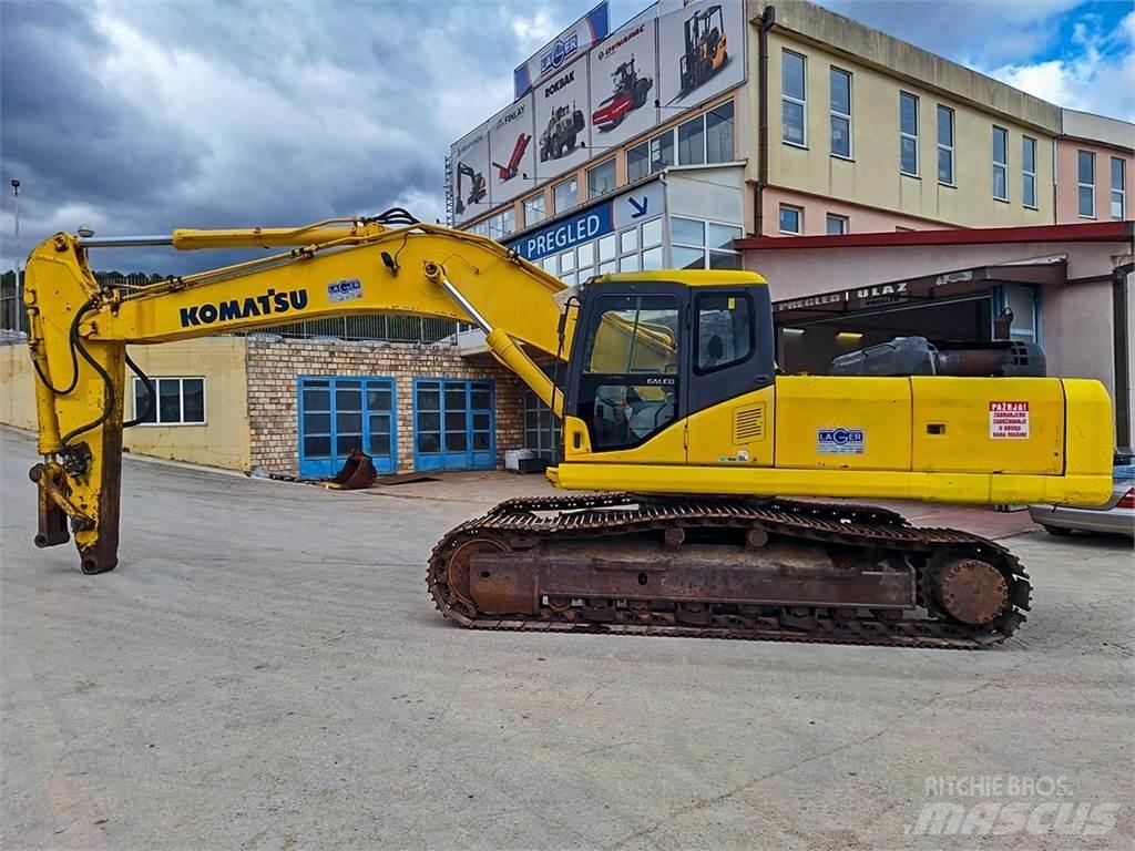 Komatsu PC340NLC-7K Kāpurķēžu ekskavatori