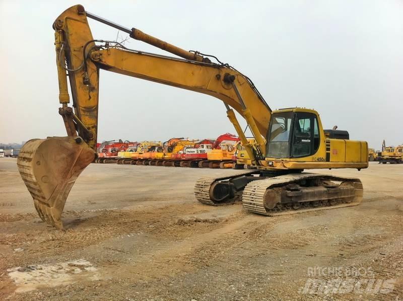 Komatsu PC450LC-6 Kāpurķēžu ekskavatori