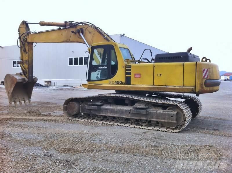 Komatsu PC450LC-6 Kāpurķēžu ekskavatori