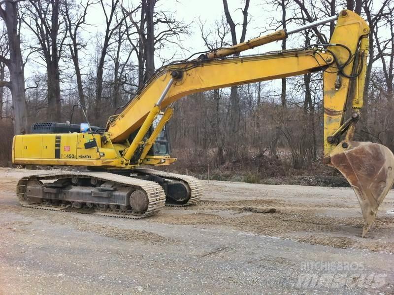 Komatsu PC450LC-6 Kāpurķēžu ekskavatori
