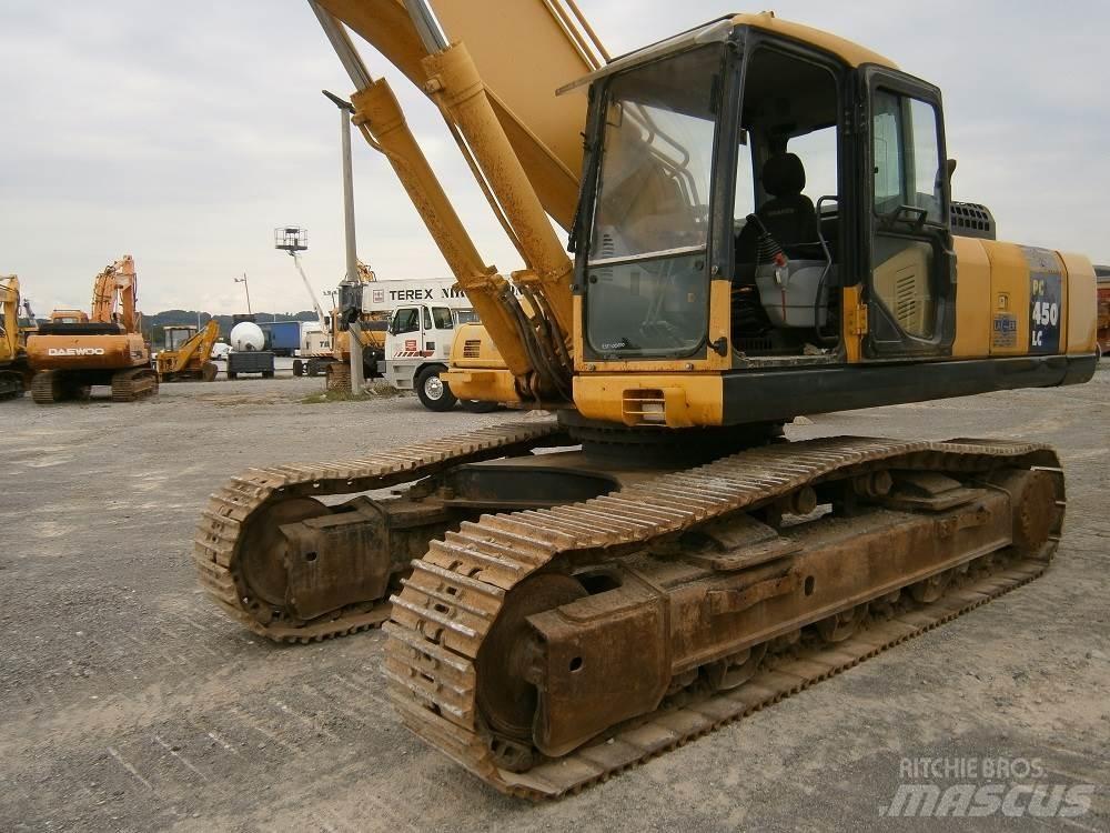 Komatsu PC450LC-7K Kāpurķēžu ekskavatori