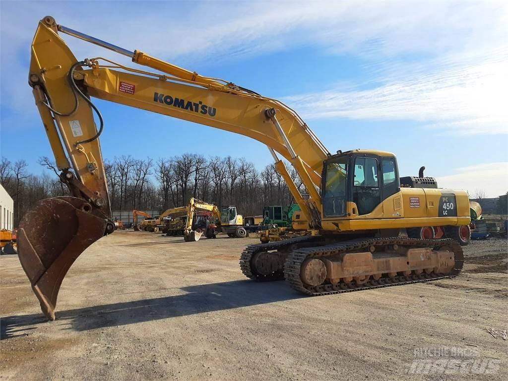 Komatsu PC450LC-7K Kāpurķēžu ekskavatori