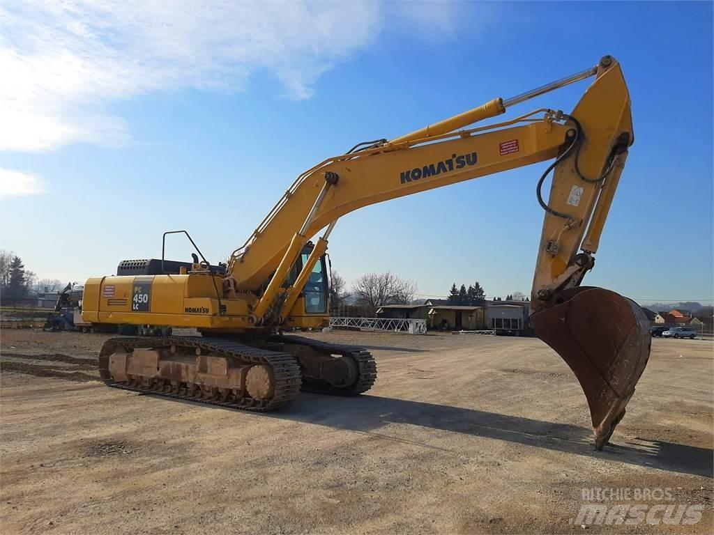 Komatsu PC450LC-7K Kāpurķēžu ekskavatori