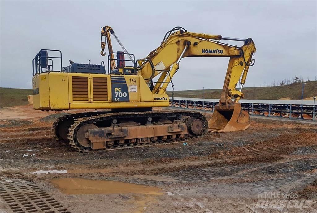 Komatsu PC700LC-8 Kāpurķēžu ekskavatori