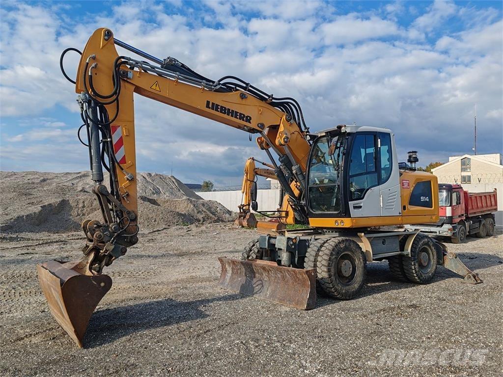 Liebherr A 914 Litronic Ekskavatori uz riteņiem