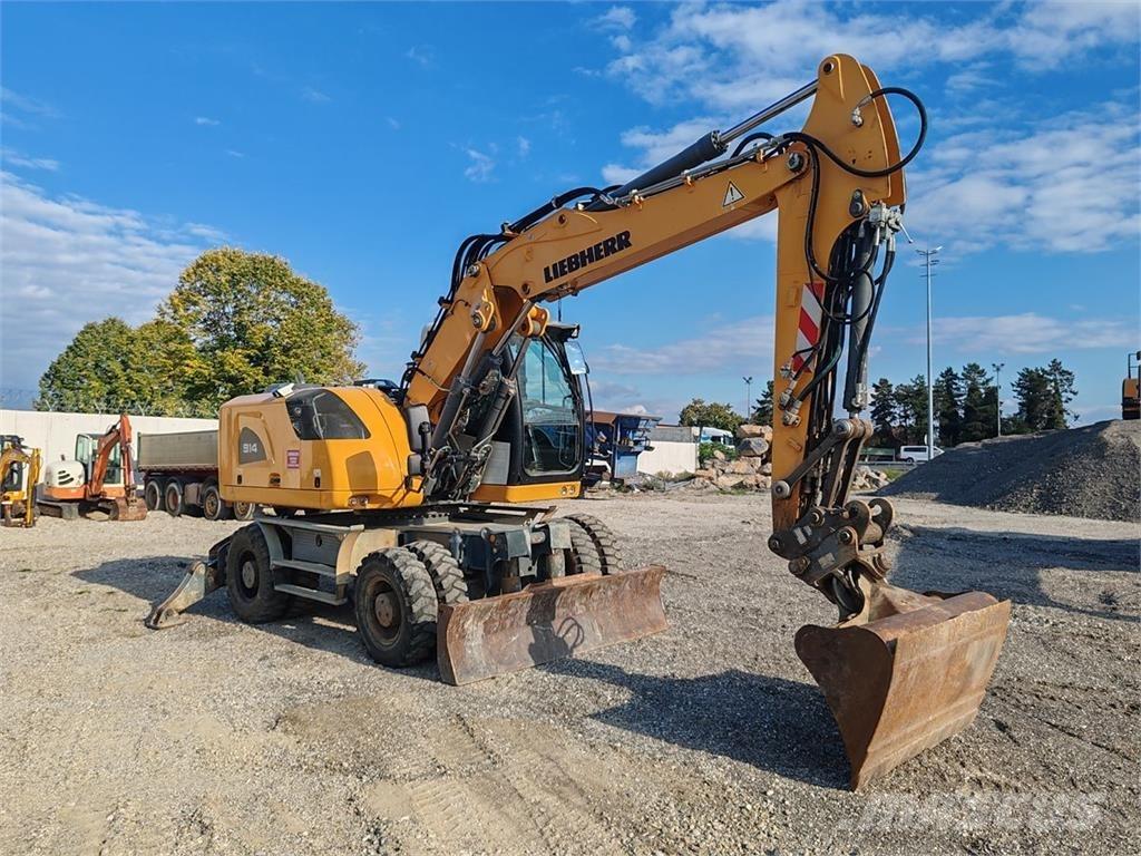 Liebherr A 914 Litronic Ekskavatori uz riteņiem