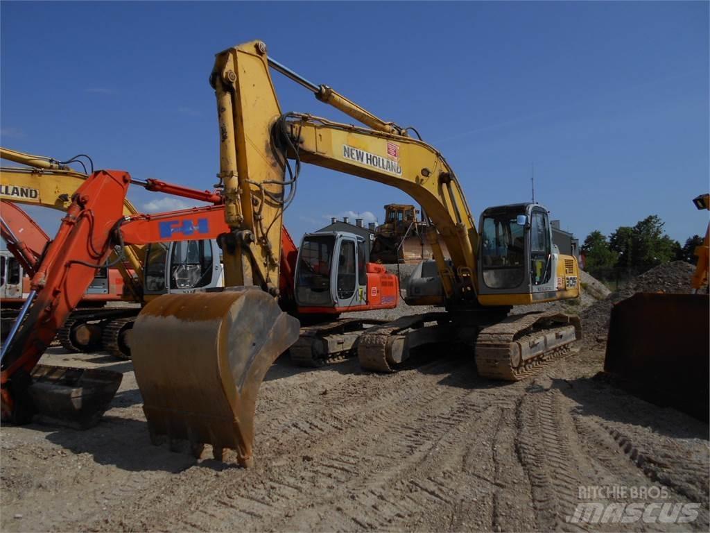 New Holland E 305EL Kāpurķēžu ekskavatori