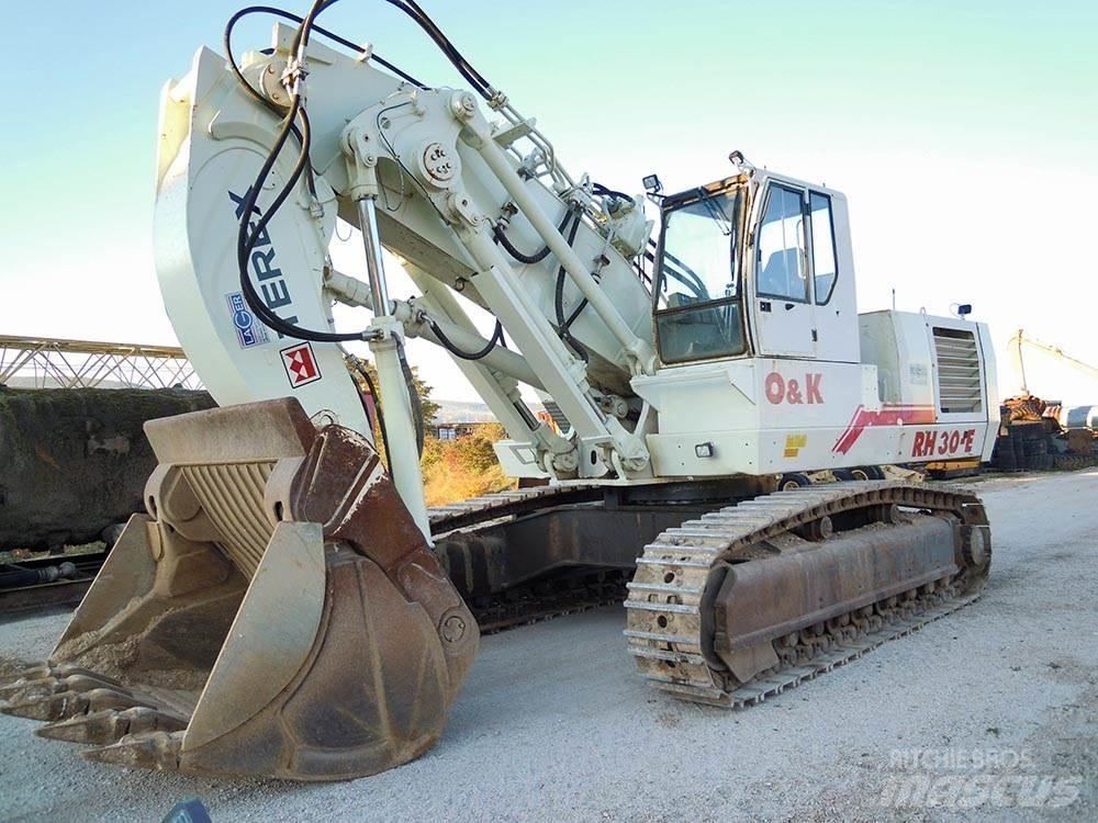 Terex O&K RH30-E Kāpurķēžu ekskavatori