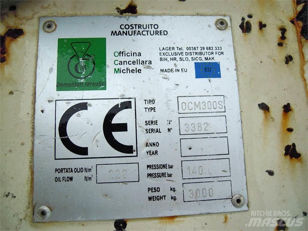 Terex OCM 300S Hidrauliskie pāļu āmuri